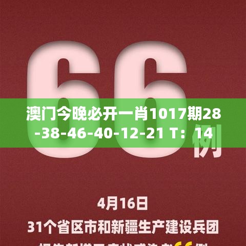 澳门今晚必开一肖1017期28-38-46-40-12-21 T：14